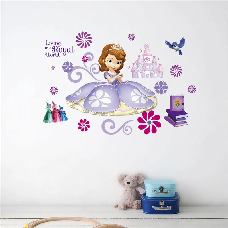 Dancing Princess Tree Wall Decal | Kids Room Decor displayed in room decor by HomeDecorDecals.