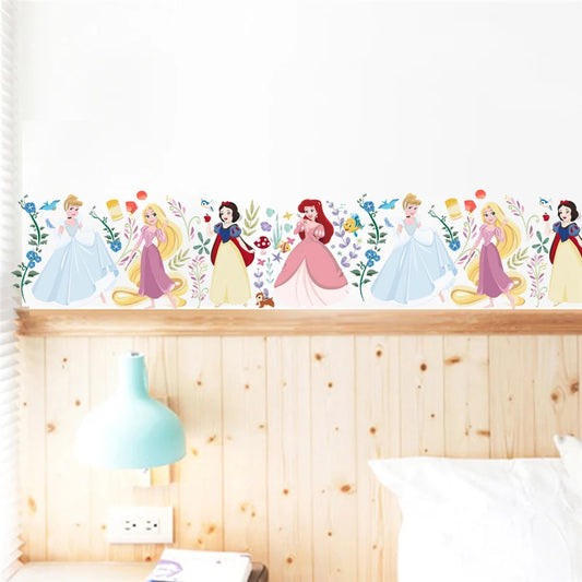 Dancing Princess Tree Wall Decal | Kids Room Decor removable peel and stick wall decal by HomeDecorDecals.