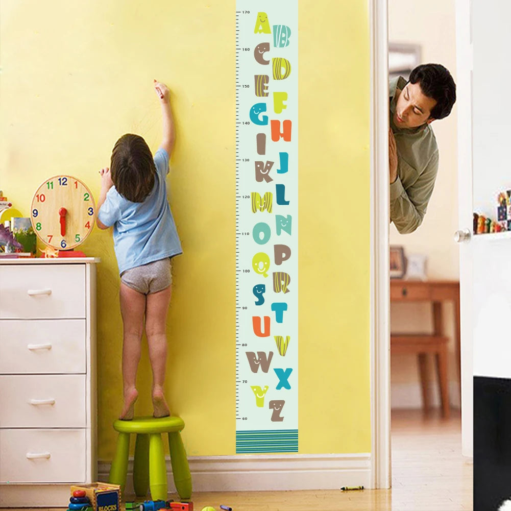 Cartoon wild jungle 26 letters alphabet animal wall stickers for rooms for kids home decoration children wall decal poster mural-HomeDecorDecals_com