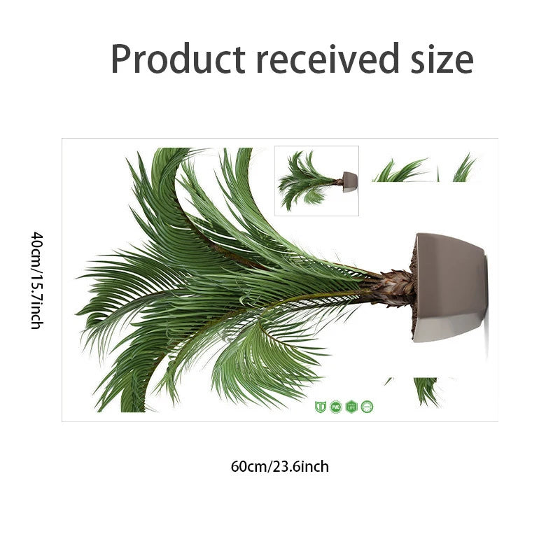 Potted Plant Wall Decal | Home Decor home decor design by HomeDecorDecals.