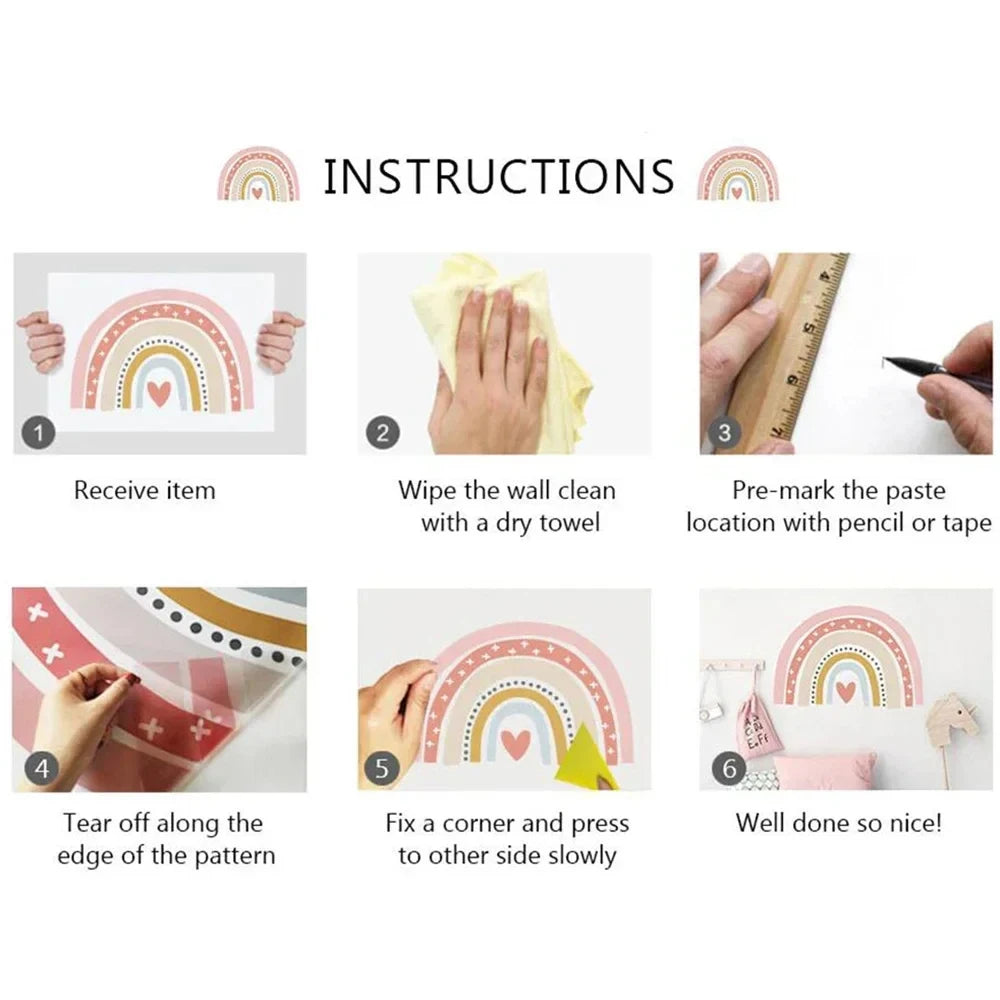 Watercolor Solar System Space Wall Sticker Baby Nurery Kids Room Planets Rockets Stars Moon Wall Decal Bedroom Playroom Decor-HomeDecorDecals_com