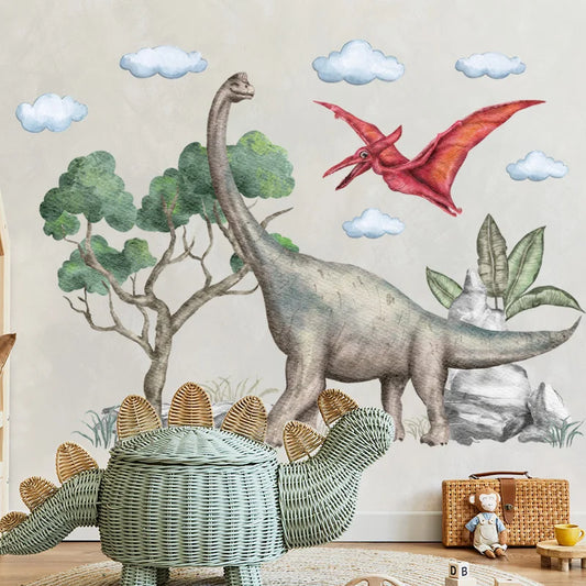 Pterosaur Dinosaur Wall Sticker | Kids Room Decor removable peel and stick wall decal by HomeDecorDecals.