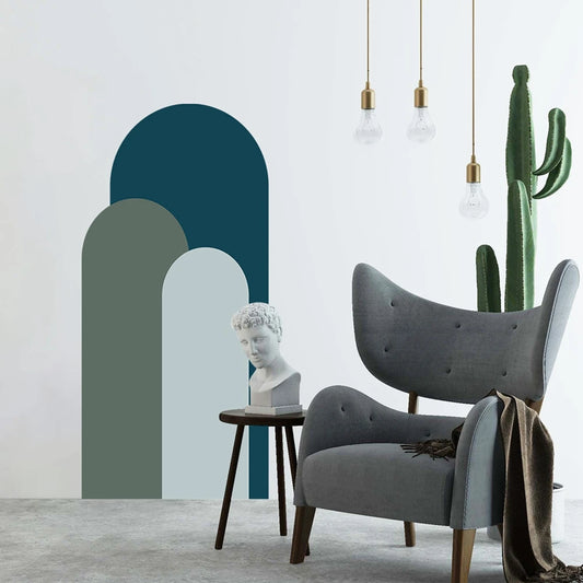 Geometric Arch Wall Decal | Home Decor removable peel and stick wall decal by HomeDecorDecals.