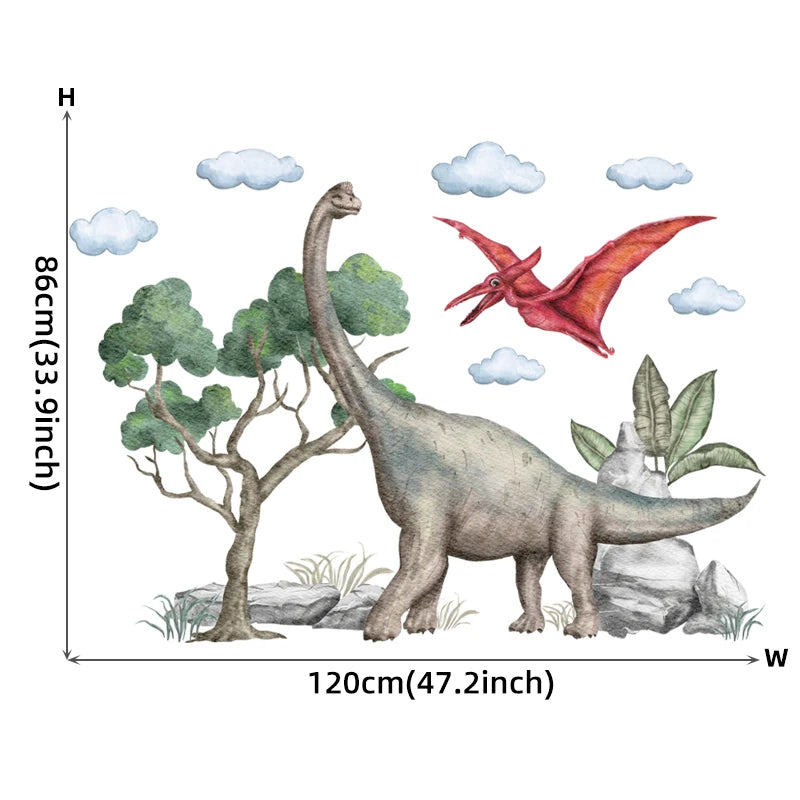 Pterosaur Dinosaur Wall Sticker Kids Decor-HomeDecorDecals_com