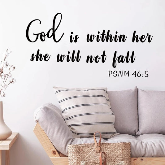 Creative Encouraging Text Wall Decal | Home Decor removable peel and stick wall decal by HomeDecorDecals.