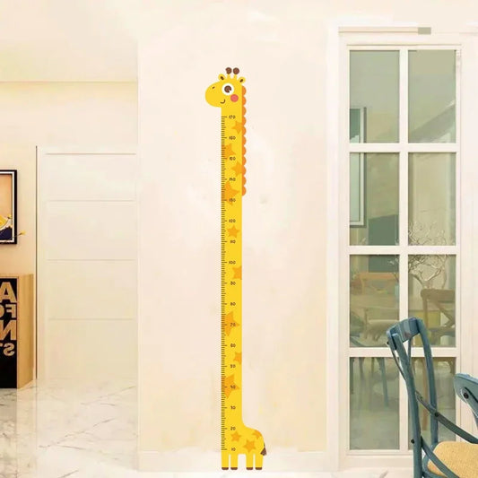 Whimsical Animal Growth Chart Wall Decal | Kids Room Decor growth chart wall decal by HomeDecorDecals.