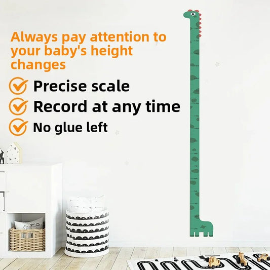 Children Growth Height Ruler Wall Decal | Kids Room Decor growth chart wall decal by HomeDecorDecals.