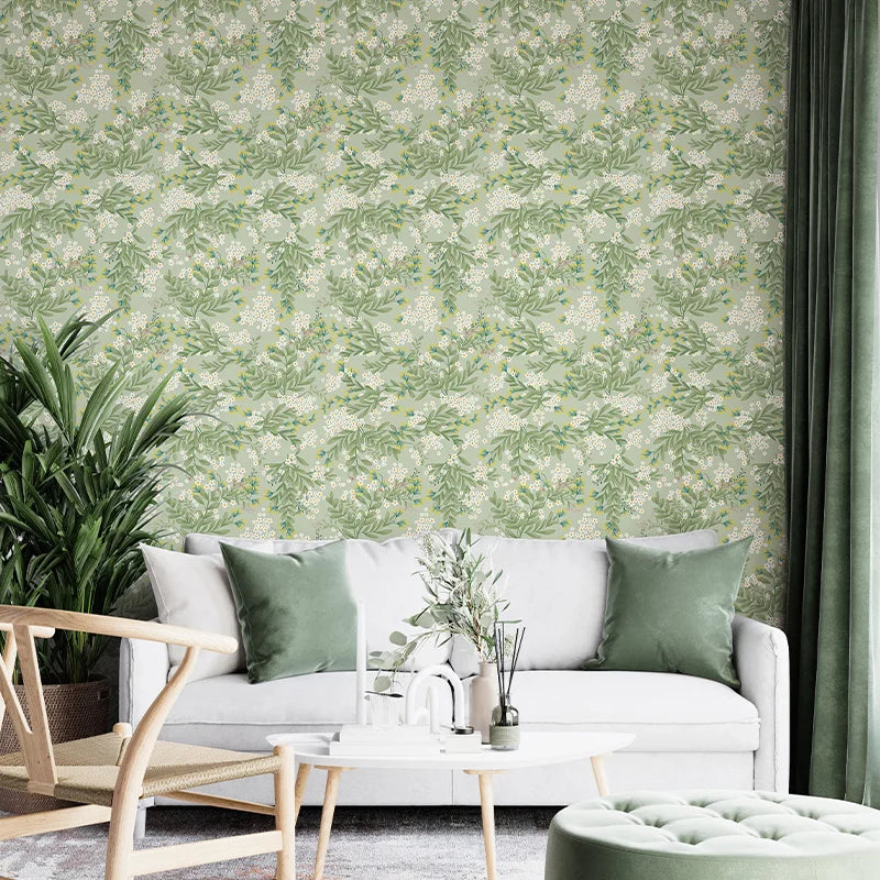 Blue Bird Floral Wall Decal | Home Decor by HomeDecorDecals.