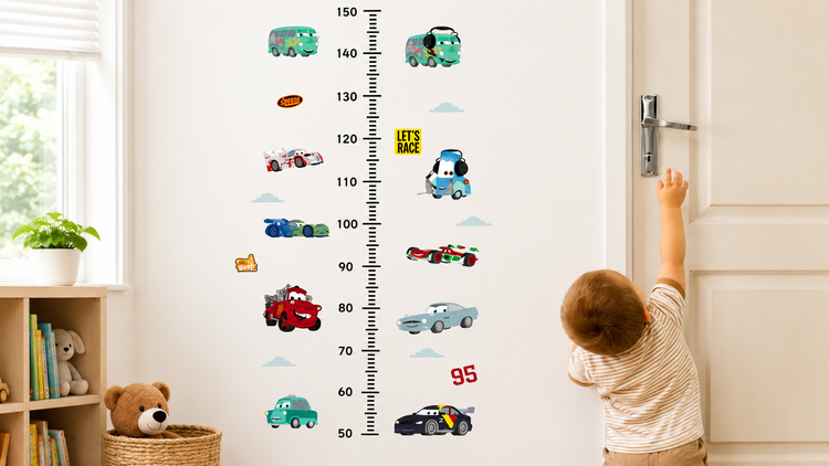 Growth Chart Wall Decals Collection for Kids Room Decor by HomeDecorDecals