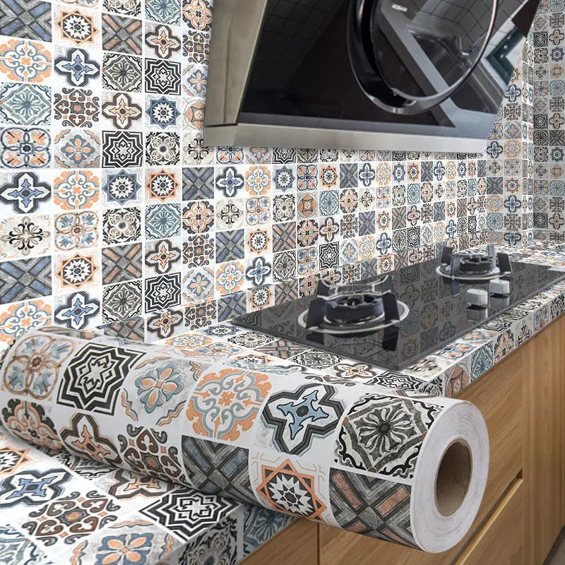 Modern European Style Wallpaper | Home Decor by HomeDecorDecals.