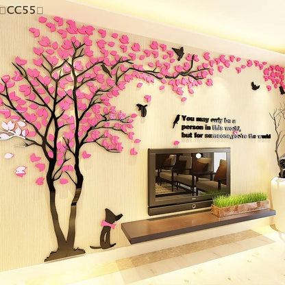 Acrylic Tree Wall Decal | Home Decor by HomeDecorDecals.