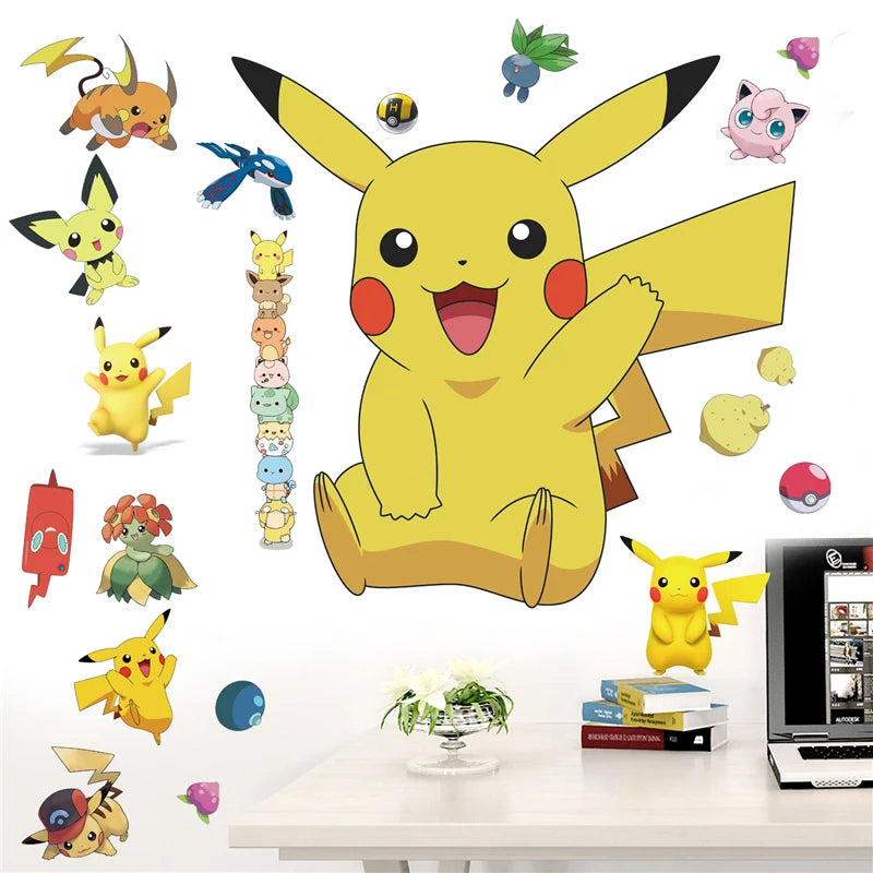 Cartoon Wall Decal | Kids Room Decor removable peel and stick wall decal by HomeDecorDecals.