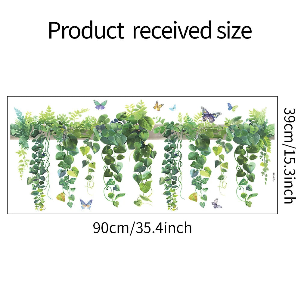Additional view of Flower Shelf Wall Sticker | Home Decor by HomeDecorDecals.