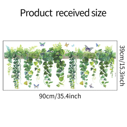 Additional view of Flower Shelf Wall Sticker | Home Decor by HomeDecorDecals.