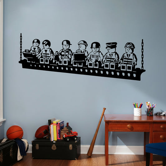 Funny Cartoon Robots Wall Decal | Kids Room Decor by HomeDecorDecals.