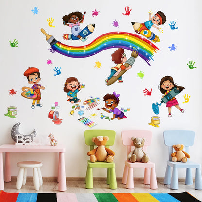 Graffiti Print Wall Decal | Kids Room Decor by HomeDecorDecals.