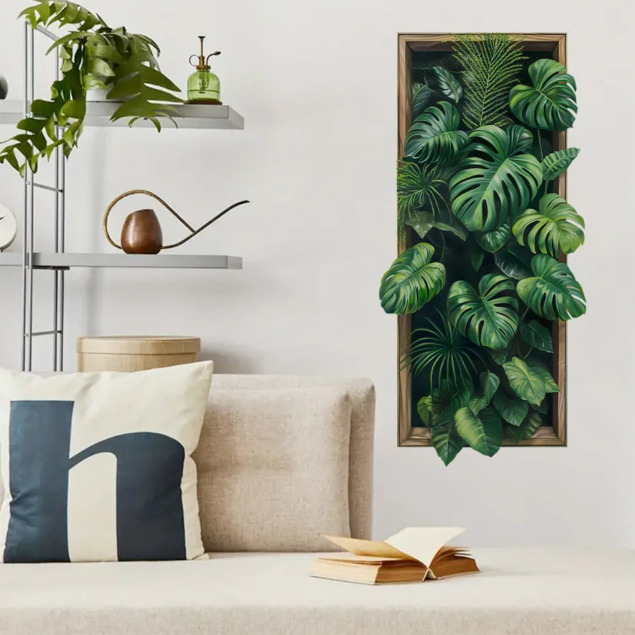 Green Plant Wall Sticker | Home Decor home decor design by HomeDecorDecals.
