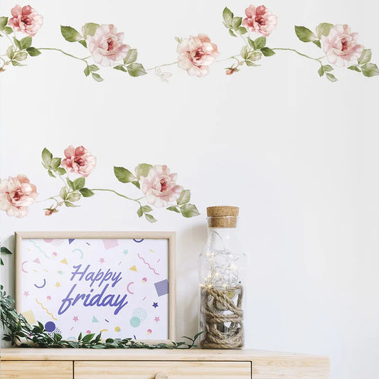 New Style Flowers Vine Wall Decal | Home Decor by HomeDecorDecals.