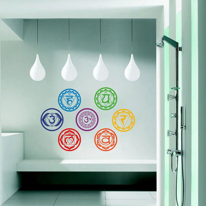Chakras Art Wall Decal | Home Decor by HomeDecorDecals.