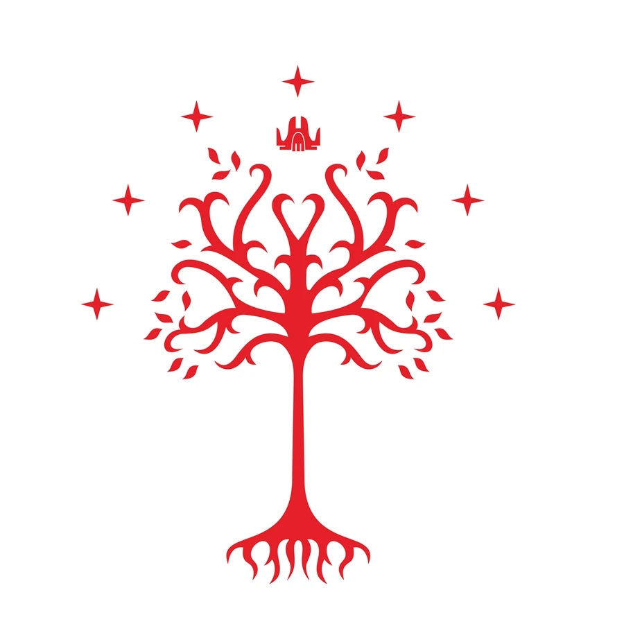 Tree of Gondor Vinyl Decal Sticker From Fantasy Literature for Car Window, Laptop, Motorcycle, Walls, Mirror and More-HomeDecorDecals_com