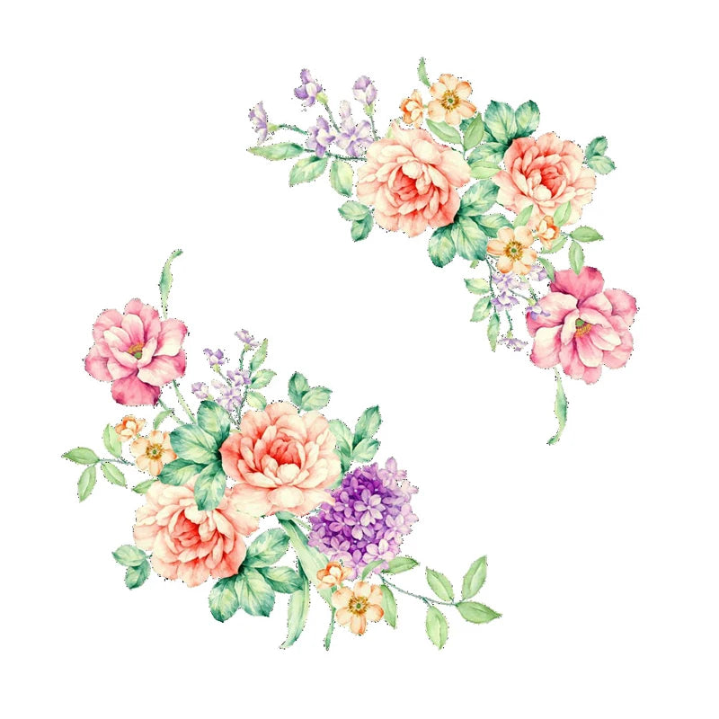 Removable Flowers Vinyl Art Wall Decal | Home Decor displayed in room decor by HomeDecorDecals.