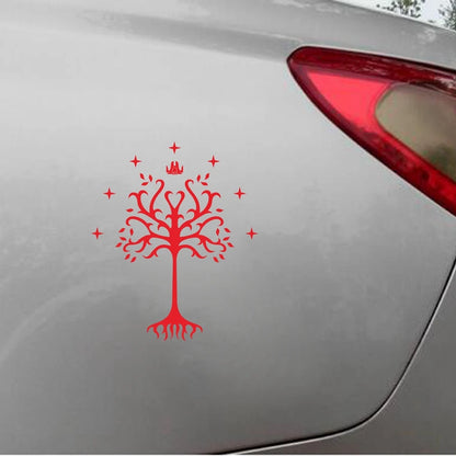 Tree of Gondor Vinyl Decal Sticker From Fantasy Literature for Car Window, Laptop, Motorcycle, Walls, Mirror and More-HomeDecorDecals_com
