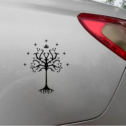 Tree of Gondor Vinyl Decal Sticker From Fantasy Literature for Car Window, Laptop, Motorcycle, Walls, Mirror and More-HomeDecorDecals_com