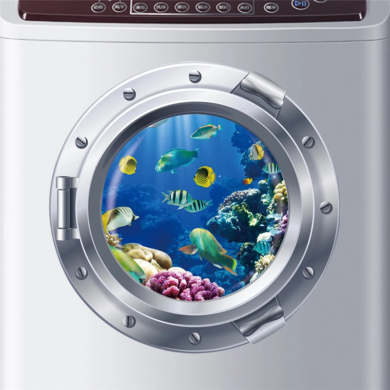 Seabed Fish Bubble NEMO Wall Sticker Cartoon Wall Sticker For Kids Rooms Bathroom Home Decor Nursery quarto Decals Poster-HomeDecorDecals_com