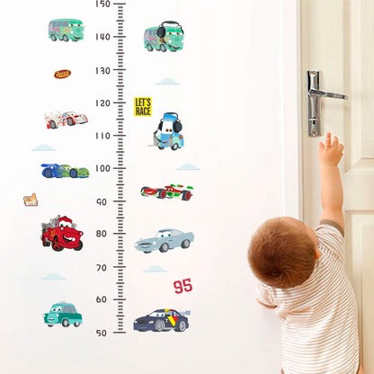 Cartoon car road track creative wall sticker for kids rooms nursery children's room decor on the wall car murals Child gift-HomeDecorDecals_com