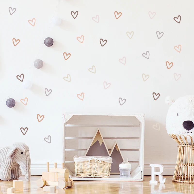 Heart Shape Boho Style Wall Decal | Home Decor by HomeDecorDecals.