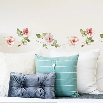 New Style Flowers Vine Wall Decal | Home Decor design details by HomeDecorDecals.