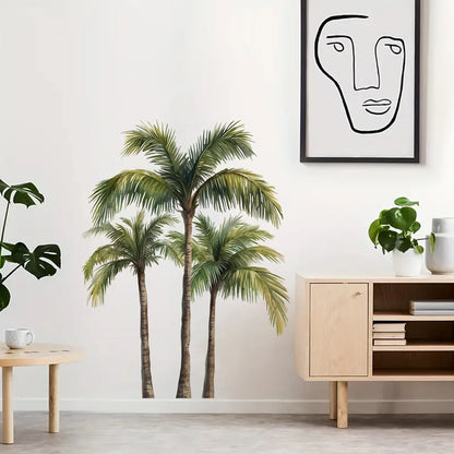 Coconut Tree Wall Sticker for Bedroom Decor-HomeDecorDecals_com