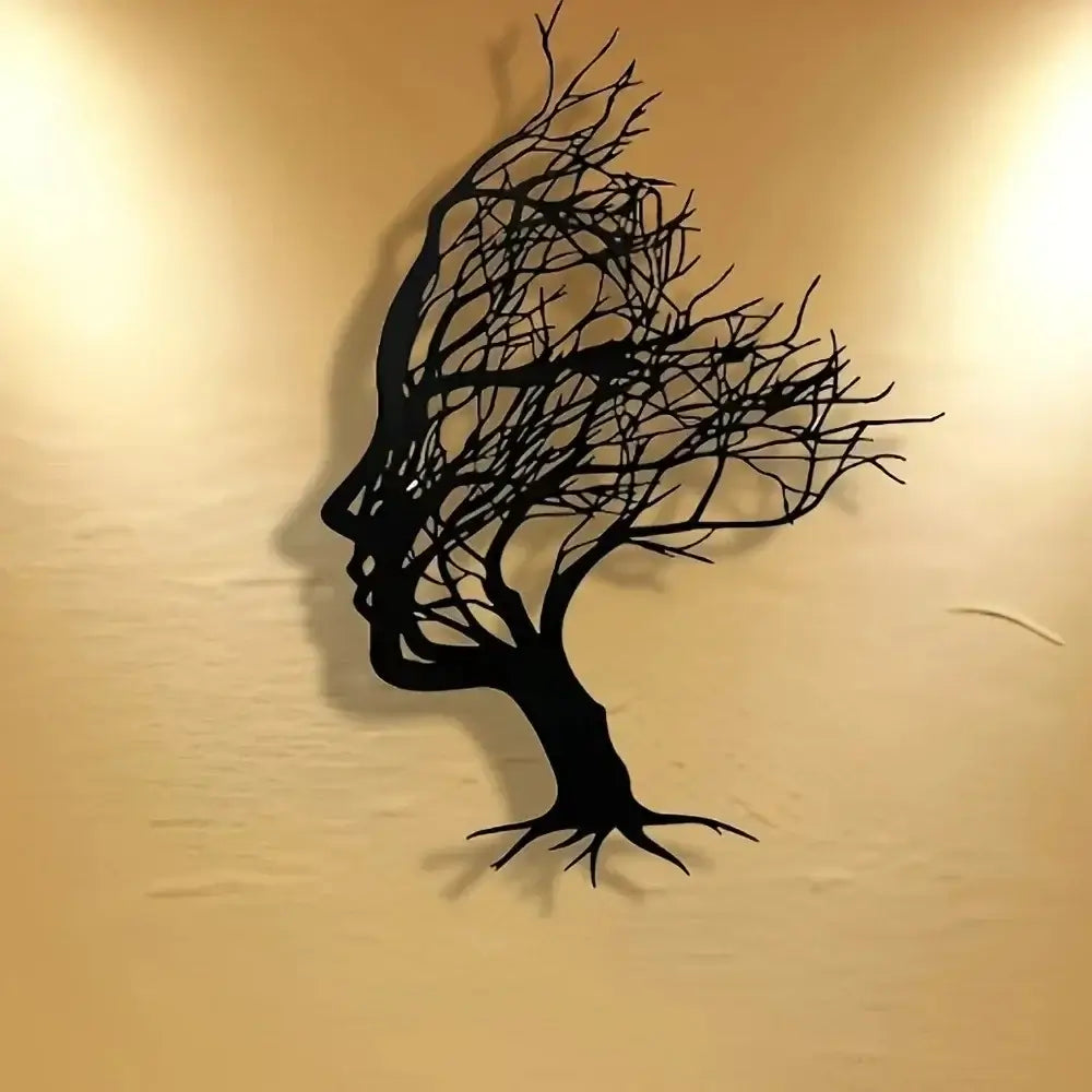 Modern Metal Decorative Wall Sign | Home Decor decorative wall feature by HomeDecorDecals.