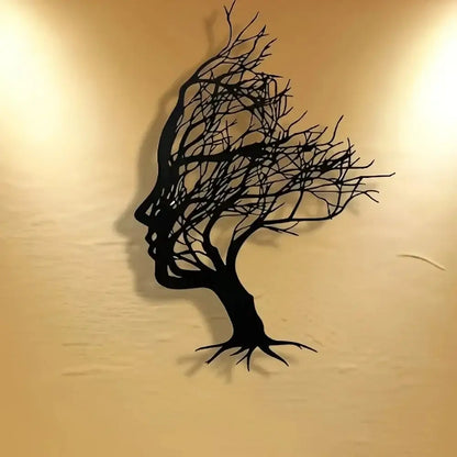 Modern Metal Decorative Wall Sign | Home Decor decorative wall feature by HomeDecorDecals.