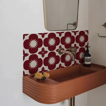 Moroccan Talavera Peel and Stick Tile Sticker | Home Decor by HomeDecorDecals.