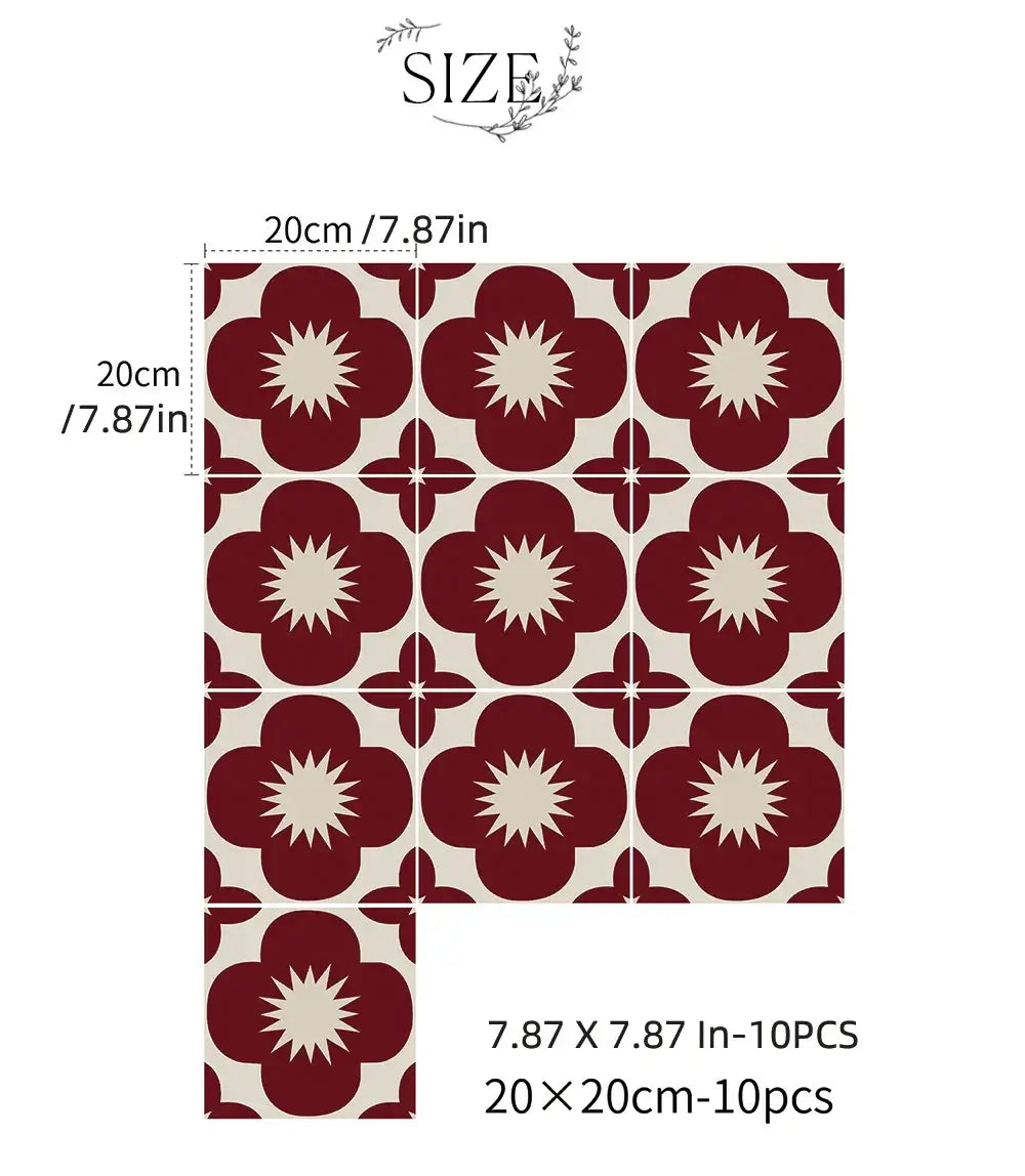 Moroccan Talavera Peel and Stick Tile Sticker | Home Decor home decor design by HomeDecorDecals.