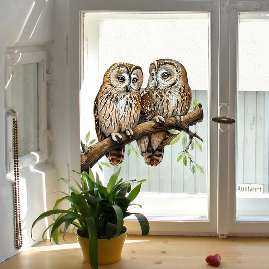 Owl on Branch Wall Decal | Home Decor by HomeDecorDecals.