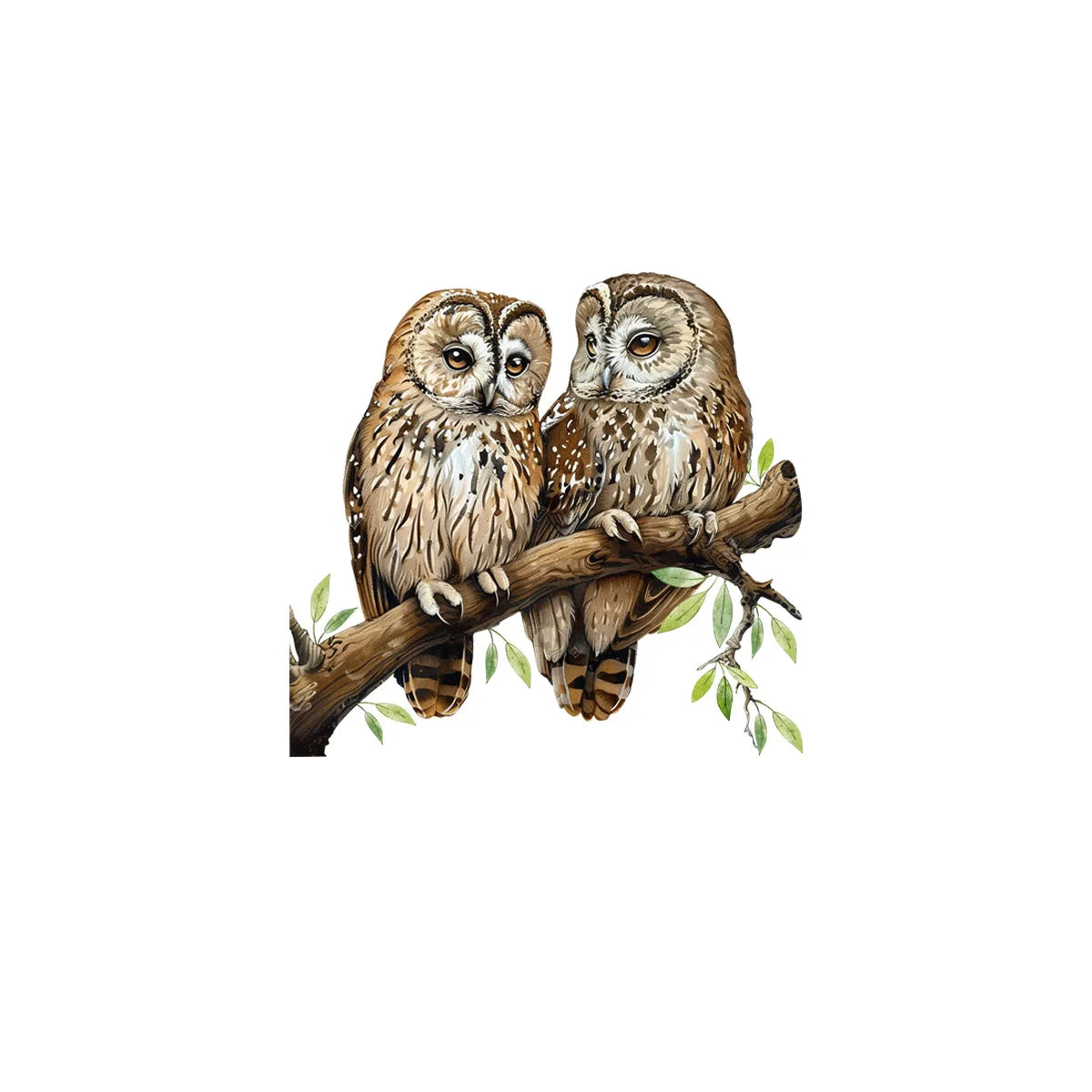 Additional view of Owl on Branch Wall Decal | Home Decor by HomeDecorDecals.