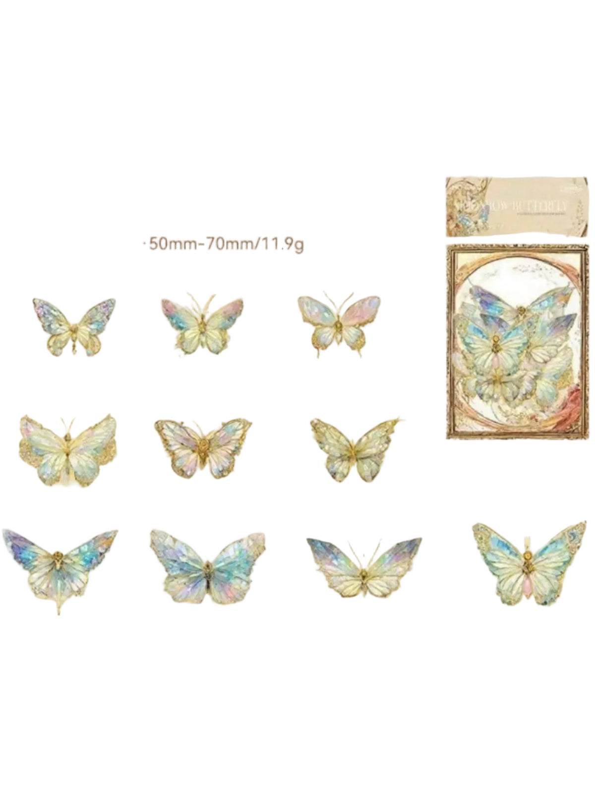Pink Crystal 3D Butterfly Wall Sticker | Home Decor design details by HomeDecorDecals.