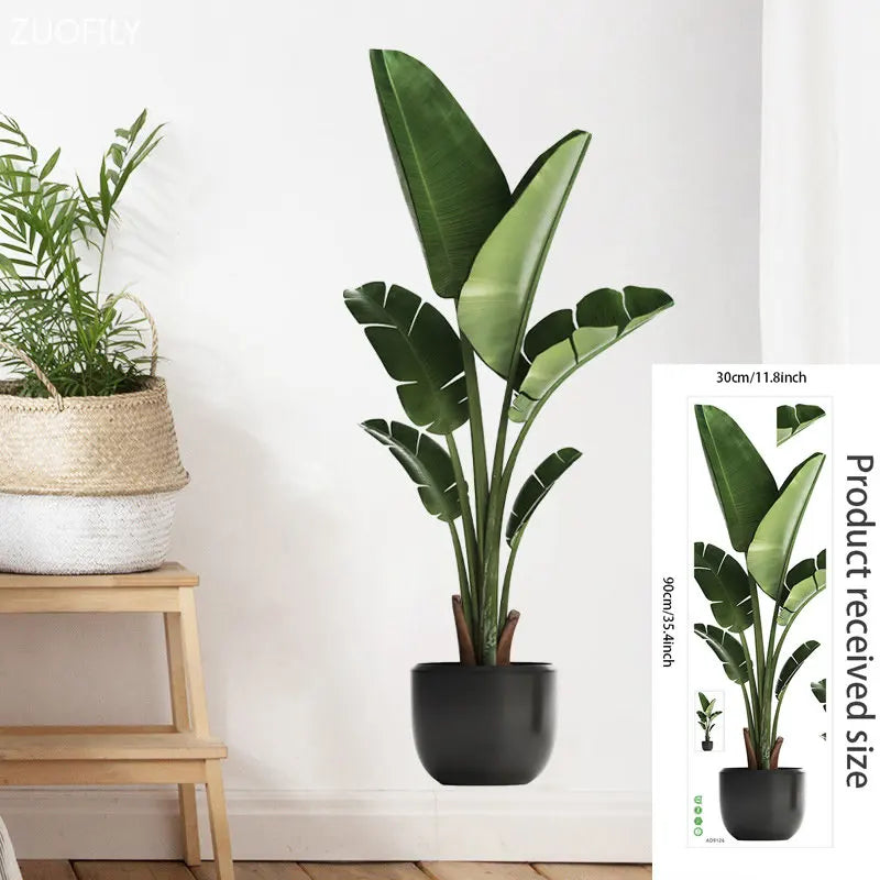 Potted plant decal | Home Decor by HomeDecorDecals.