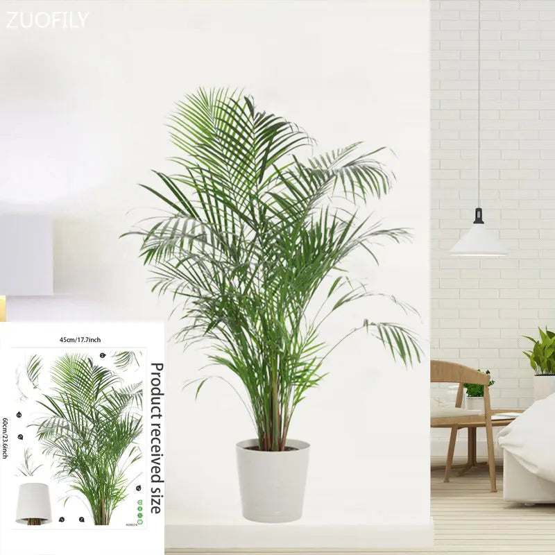 Potted plant in a room | Home Decor design details by HomeDecorDecals.