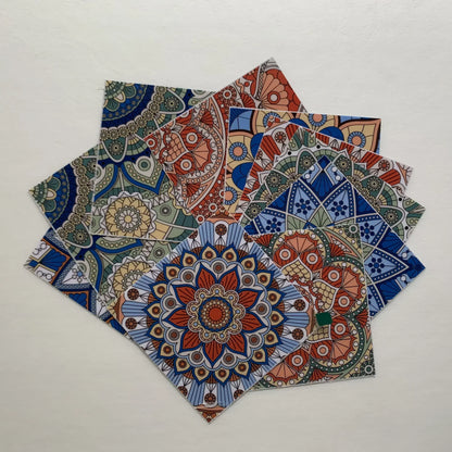 Mandala Style Tiles Wall Sticker | Home Decor design details by HomeDecorDecals.