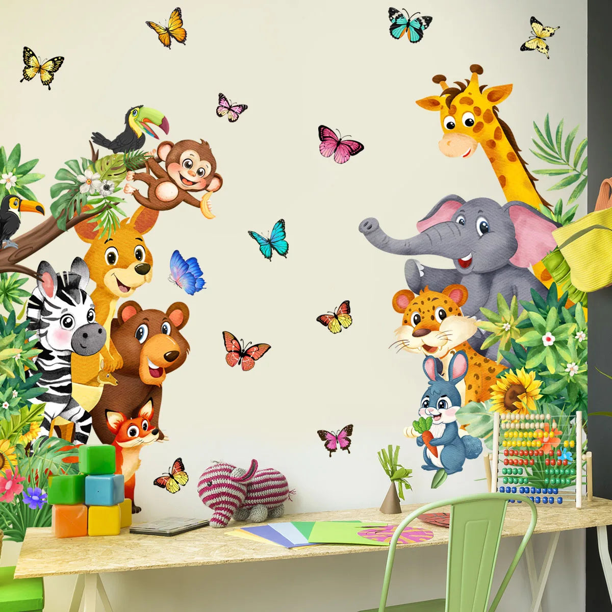 Waterproof Animal Wall Stickers Home Decor-HomeDecorDecals_com