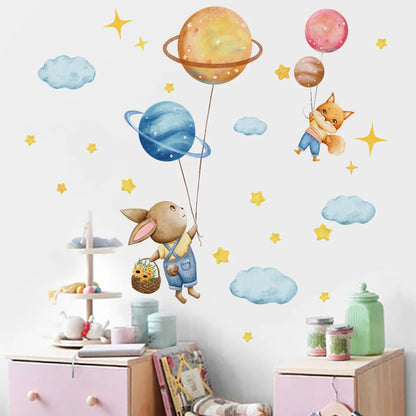 Creative cartoon Wall Stickers Home Wall Decor detachable Self-adhesive Kids Room Decoration Bedroom Background Wall Stickers-HomeDecorDecals_com