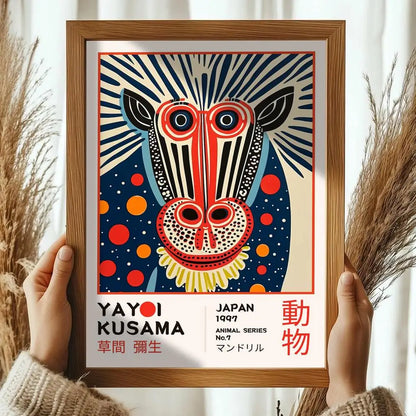 Pop Artist Yayoi K_Kusama Poster Decorative Wall Art Stickers Mural Photo Print for Home Living Room Hallway Decor-HomeDecorDecals_com