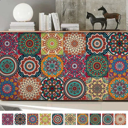 Mandala Style Tiles Wall Sticker | Home Decor by HomeDecorDecals.