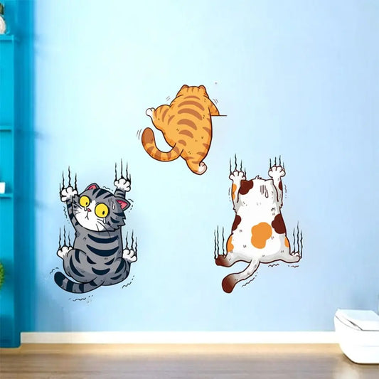 Funny Cat Wall Decal | Home Decor by HomeDecorDecals.