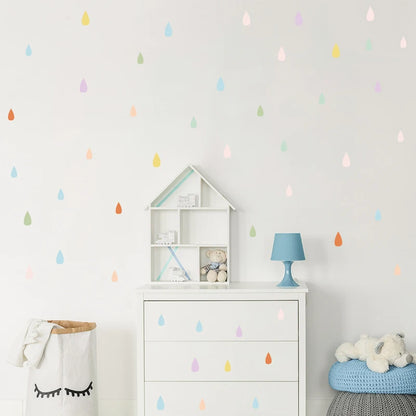Colorful Cloud Peel Rainbow Stick Wall Decals Self-Adhesive DIY Decor Bedroom Wallpaper Living Room Baby's Home Wall Stickers-HomeDecorDecals_com