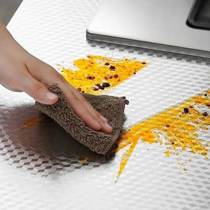 5/2/1M Modern Kitchen Oil-proof Self Adhesives Stickers High-temperature Aluminum Foil Gas Stove Cabinet Contact Sticke-HomeDecorDecals_com