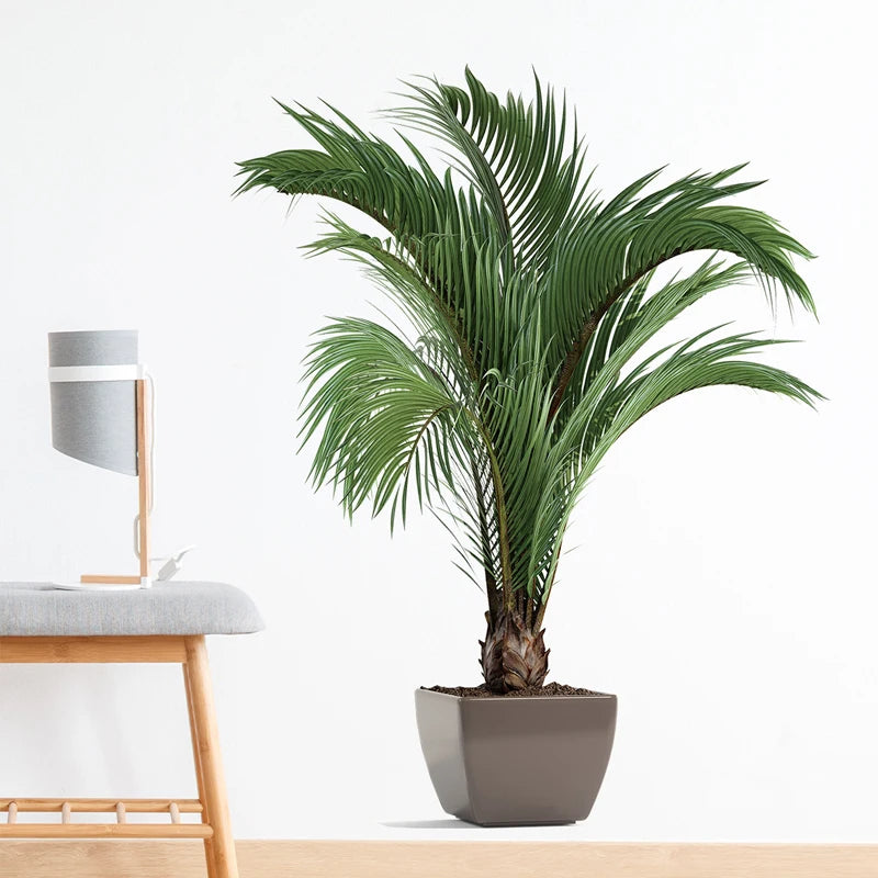 Greenery Potted Plants Simulation Flower Pots Wall Decals Bedroom Living Room Entrance Home Wall Decoration Stickers-HomeDecorDecals_com